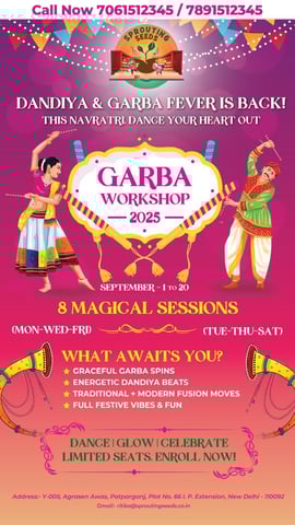 Sprouting Seeds - Garba Workshop 2025