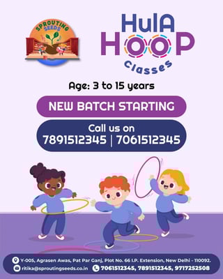 Sprouting Seeds - Hulahoop Classes