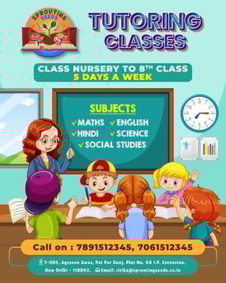 Sprouting Seeds - Tuition Classes