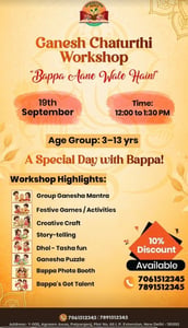 Sprouting Seeds by Ritika-Ganesh Chaturthi Workshop
