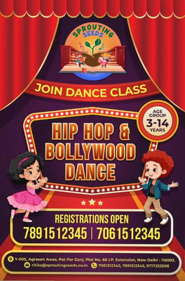Sprouting Seeds by Ritika-Hip Hop and Bollywood Dance Classes