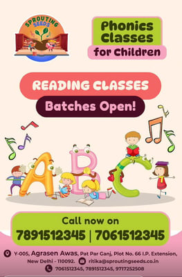 Sprouting Seeds by Ritika-Phonics and Reading Classes for Children
