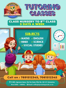 Sprouting Seeds by Ritika-Tutoring Classes for Kids