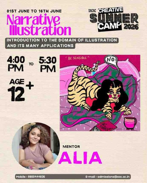 Sri Aurobindo Centre for Arts and Creativity-Narrative Illustration Program for Young Creators
