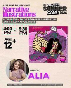 Sri Aurobindo Centre for Arts and Creativity-Narrative Illustrations Exploring the World of Illustration