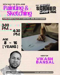 Sri Aurobindo Centre for Arts and Creativity-Painting & Sketching Fundamentals Classes