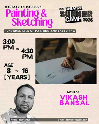 Sri Aurobindo Centre for Arts and Creativity-Painting & Sketching Fundamentals Classes