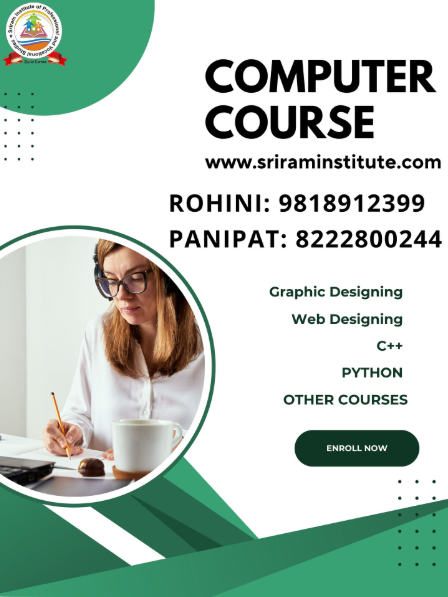 Sriram Institute of Professional and Vocational St  -  Computer Course ( Rohini )