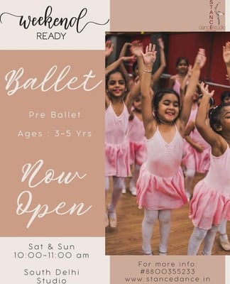 Stance Dance Studio-Weekend Ballet For Kids