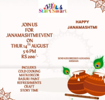 Start Smart  -  Krishna Janmashtami Celebration