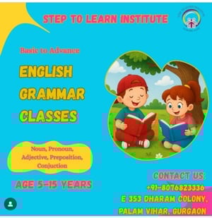Step To Learn Institute  -  English Grammar Classes