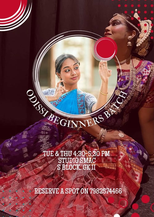 Studio SMAC-Odissi Beginners Batch