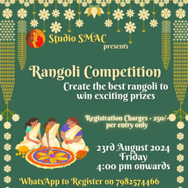 Studio SMAC-Rangoli Competition for kids