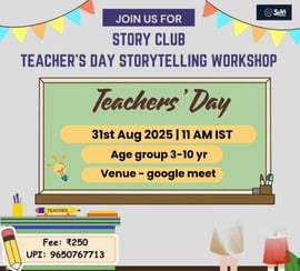 Suvi Phonics - Teacher’s Day Storytelling Workshop