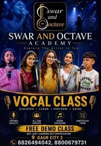 Swar And Octave-Vocal Classes for Kids