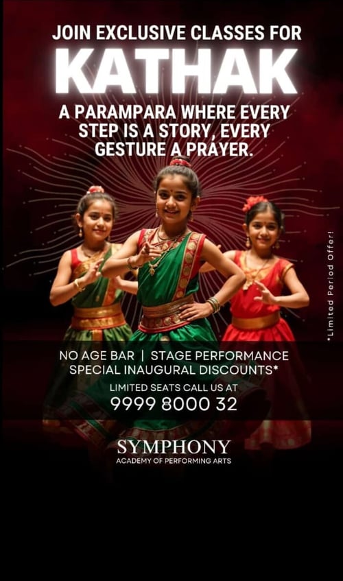 Symphony Music Academy  -  Kathak Classes