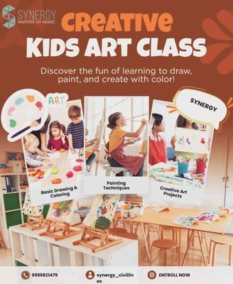 Synergy institute of Music-Creative Kids Art Classes