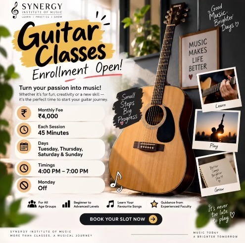 Synergy institute of Music-Guitar Classes