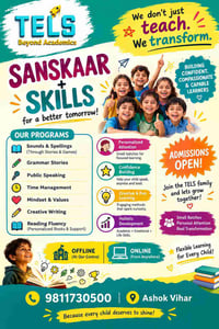TELS Beyond Academics-Sanskaar and Life Skills Programs for Kids