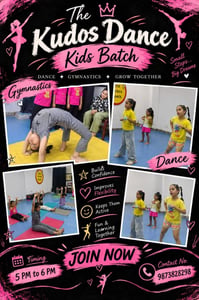 THE KUDOS DANCE-Kids Dance and Gymnastics Classes
