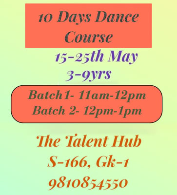 Talent Hub-10 days dance course