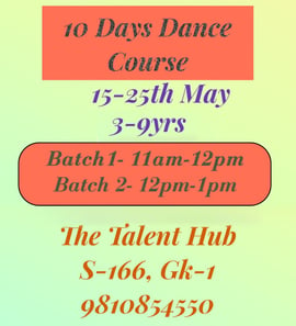 Talent Hub-10 days dance course