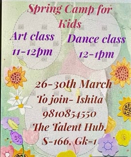 Talent Hub-Spring Camp For Kids