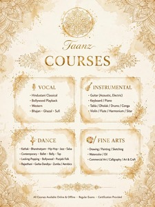 Tansen Safdarjung Enclave-Music Dance and Fine Arts Classes