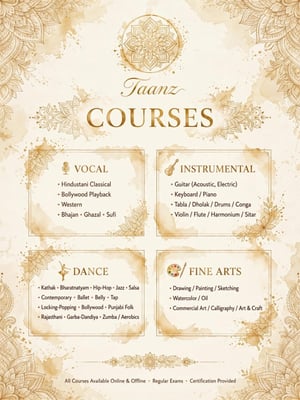 Tansen Safdarjung Enclave-Music Dance and Fine Arts Classes