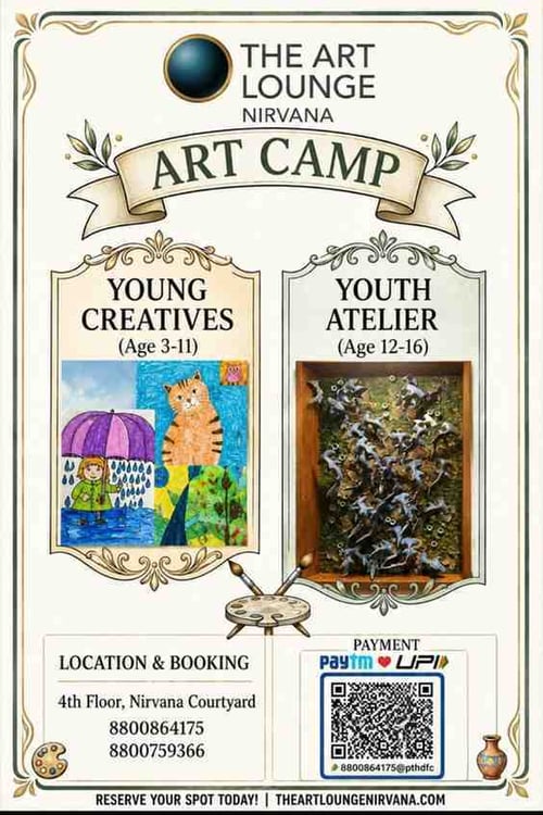 The Art Lounge-Nirvana Summer Art Camp 2026