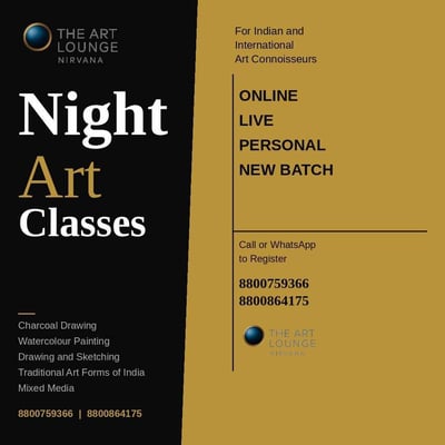 The Art Lounge-Online Live Night Art Classes