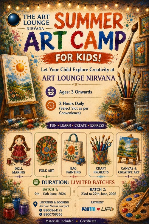 The Art Lounge-Summer Art Camp 2026