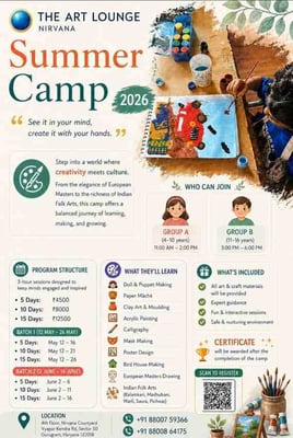 The Art Lounge-Summer Camp 2026