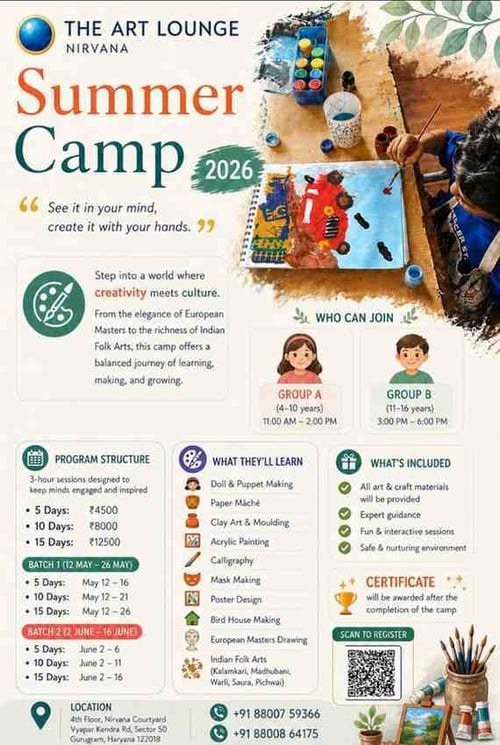 The Art Lounge-Summer Camp 2026