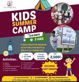 The Artistic Era  -  kids summer camp For 2025