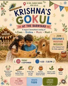 The Barnyard-Janmashtami at The Barnyard