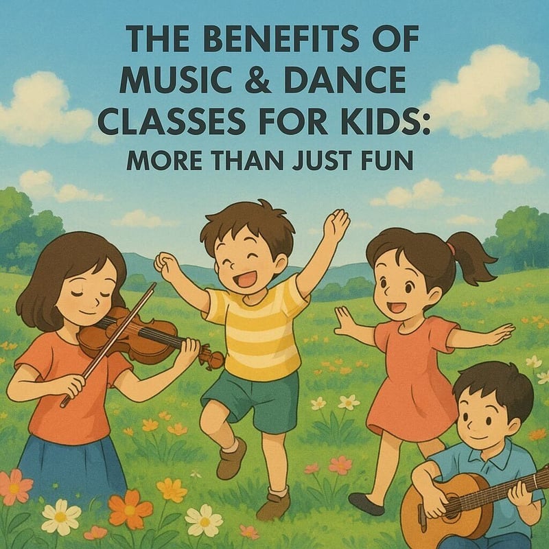 The Benefits of Music & Dance Classes for Kids