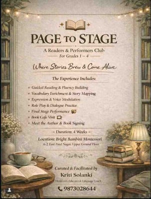 The Bright Bambini-Kids Communication and Reading Skills Program