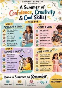 The Bright Bambini-Summer Camp 2026