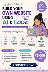 The Canvas Code-Build Your Own Website with AI and Canva