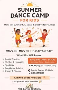 The Dance Journal-Summer Dance Camp for Kids