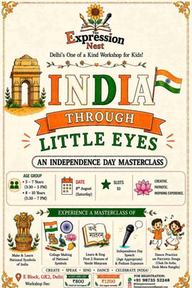 The Expression Nest-Independence Day Masterclass for Kids