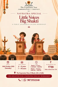 The Expression Nest-Navratra Special Workshop