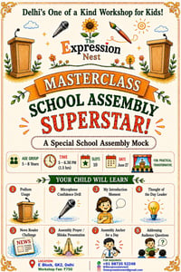 The Expression Nest-Materclass School Assembly Superstar