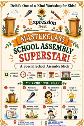 The Expression Nest-Materclass School Assembly Superstar