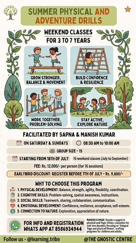 The Gnostic Centre-Summer Physical and Adventure Program for Kids