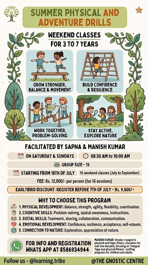 The Gnostic Centre-Summer Physical and Adventure Program for Kids
