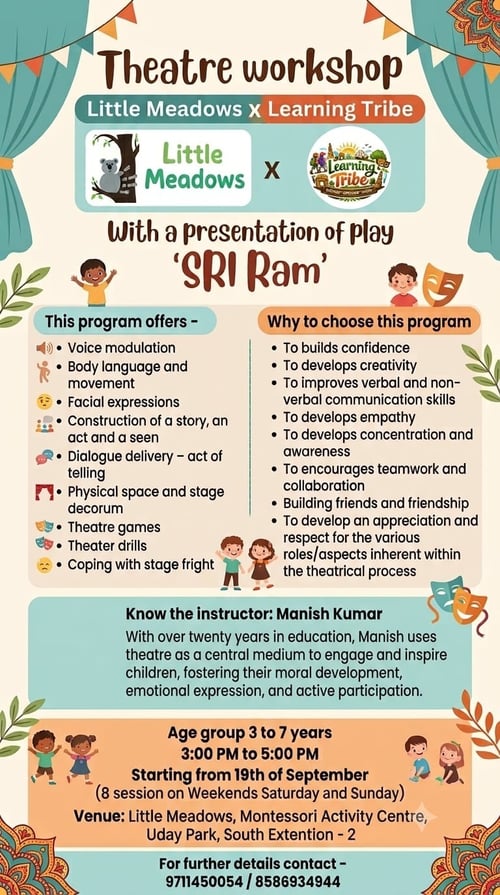 learning tribe -Theatre Workshop for Kids