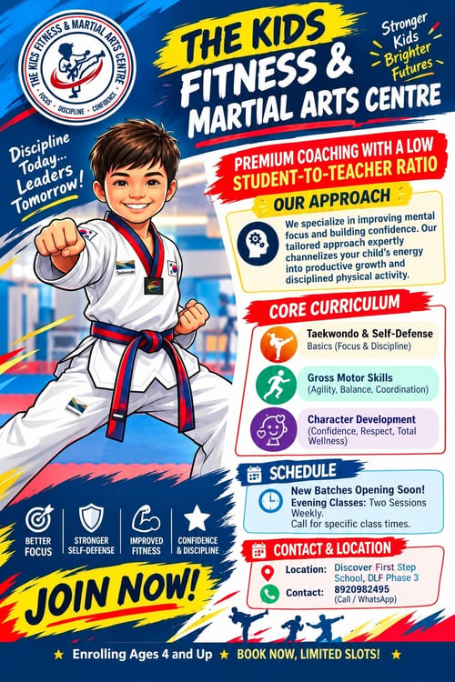The Kids Fitness and Martial Arts Centre-Kids Fitness and Martial Arts Classes