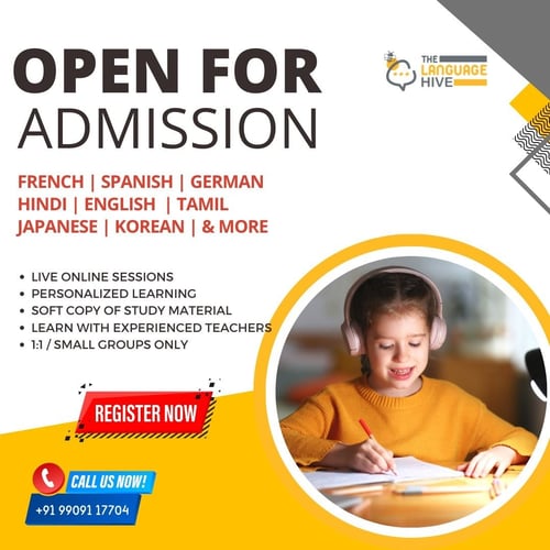 The Language Hive  -  Admissions Open For Language Classes